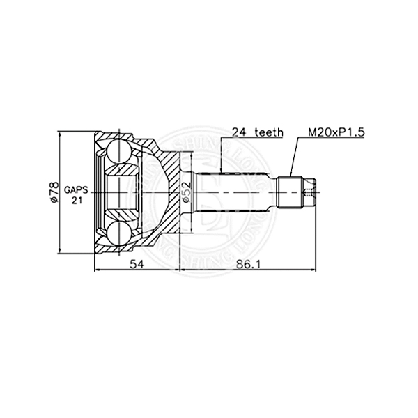 Outboard CV Joint 303984